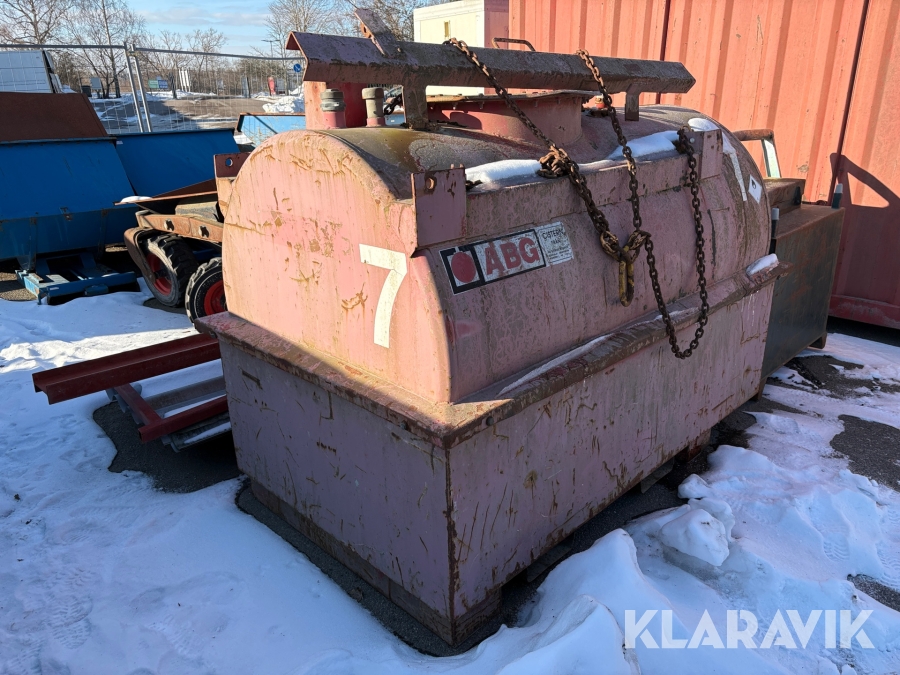 Dieseltank ABG 1500 L