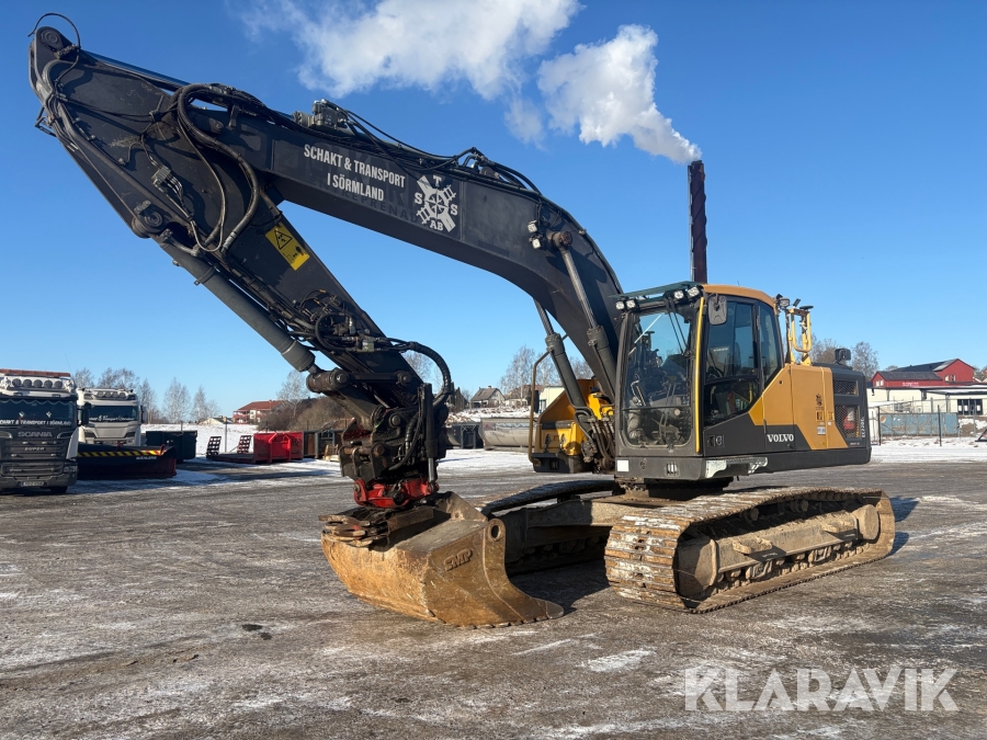 Bandgrävare Volvo EC220EL