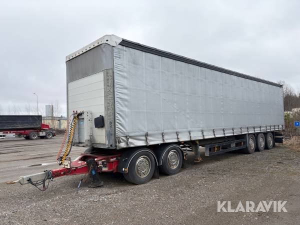 Kapelltrailer med dolly Schmitz Cargobull/Fliegi S01/Dollyachse