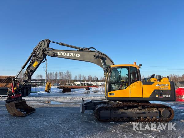 Grävmaskin Volvo EC160DL