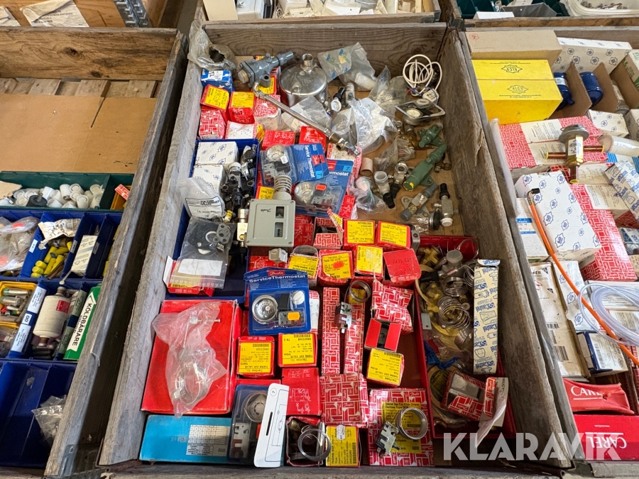 Parti med VVS delar ventiler m.m. Danfoss,Castel