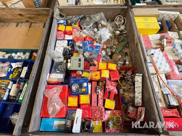 Parti med VVS delar ventiler m.m. Danfoss,Castel