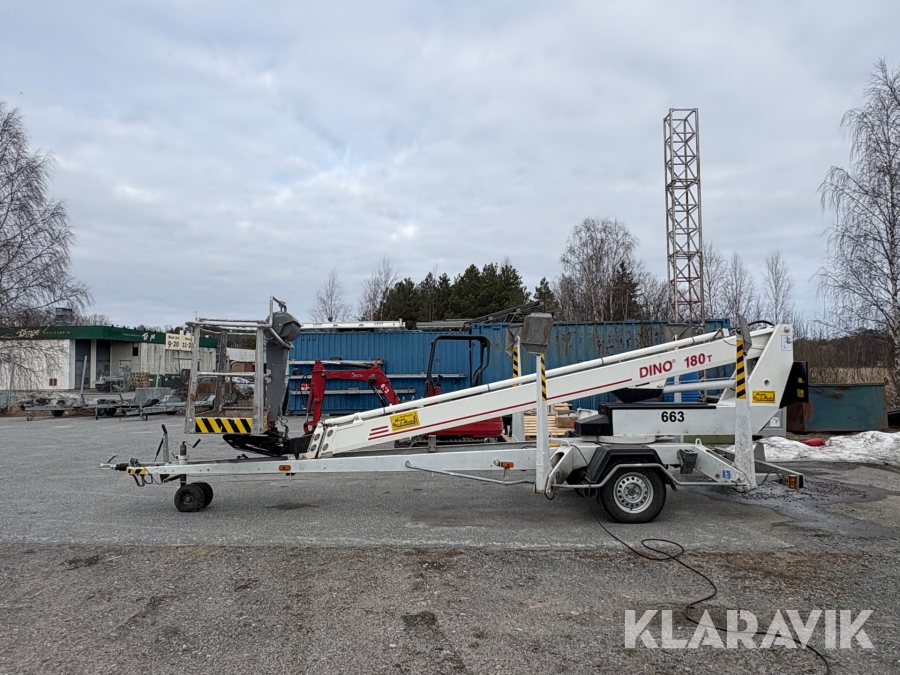 Släpvagnslift Dino 180 T