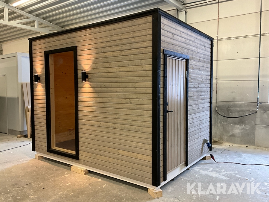 Bastu med omklädningsrum 8kvm (nybyggd)