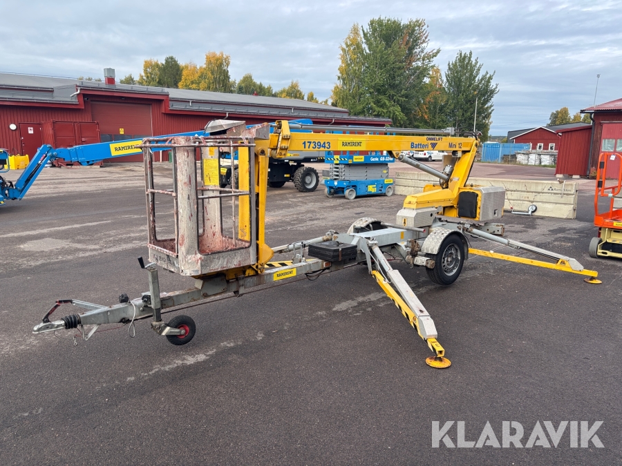 Släpvagnslift Ommelift Mini 12