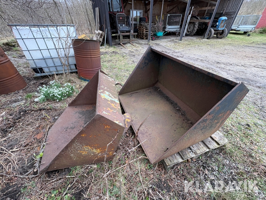 Frontlastarskopor 2st