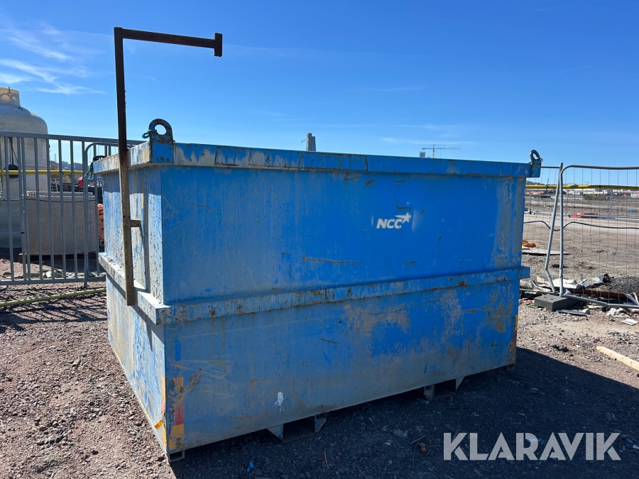 Container BFAB med Gaffelfickor