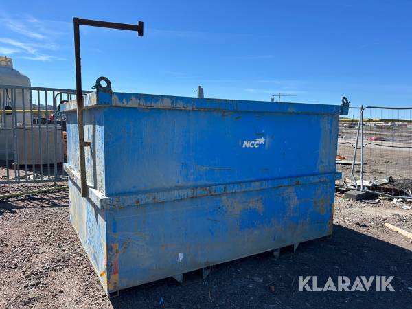 Container BFAB med Gaffelfickor