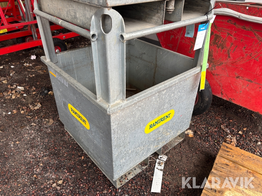 Spillkärl stående till oljefat Starke Arvid