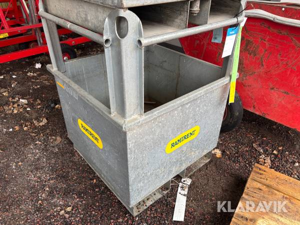 Spillkärl stående till oljefat Starke Arvid