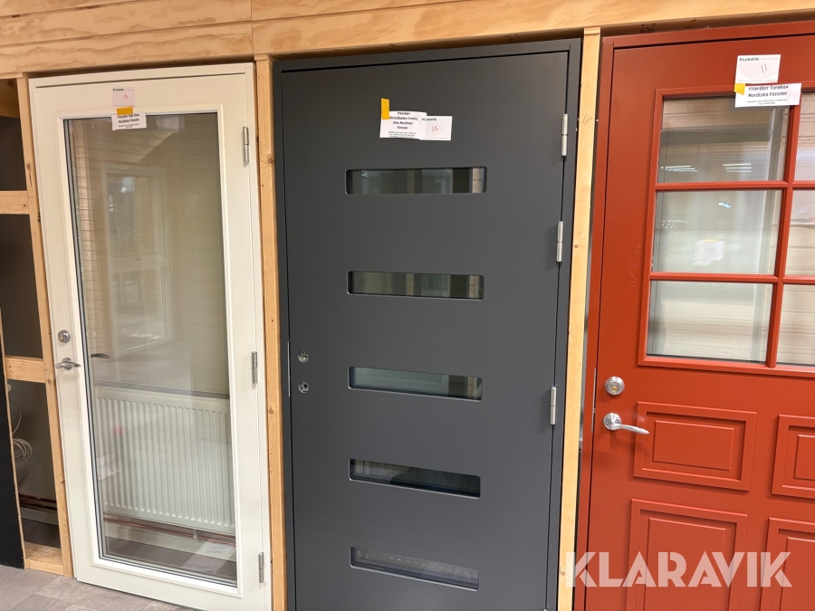 Ytterdörr Nordiska Fönster Strandbaden Funkis Glas