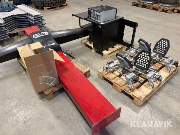 Hjulinställningsmaskin Hunter Hawkeye WA100 HS401LC komplett med dator