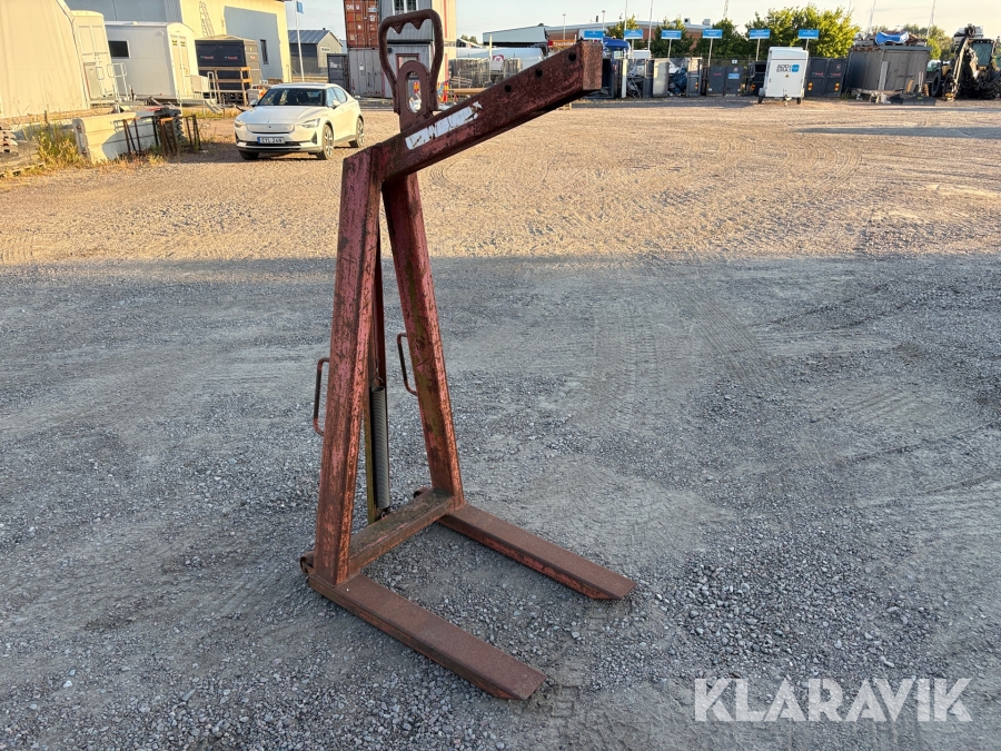 Pallgafflar till kran Lyft och Kranteknik B2500