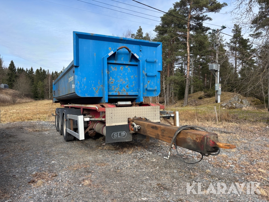Lastväxlarsläp SLP med GMM Flak 15ton