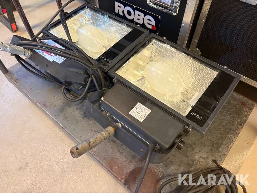 Belysningsarmatur / Byggbelysning Amiga AB 550961 10st