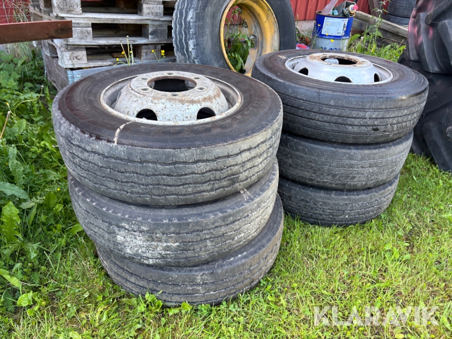 Lastbilshjul Iveco 215/75R17.5 6st