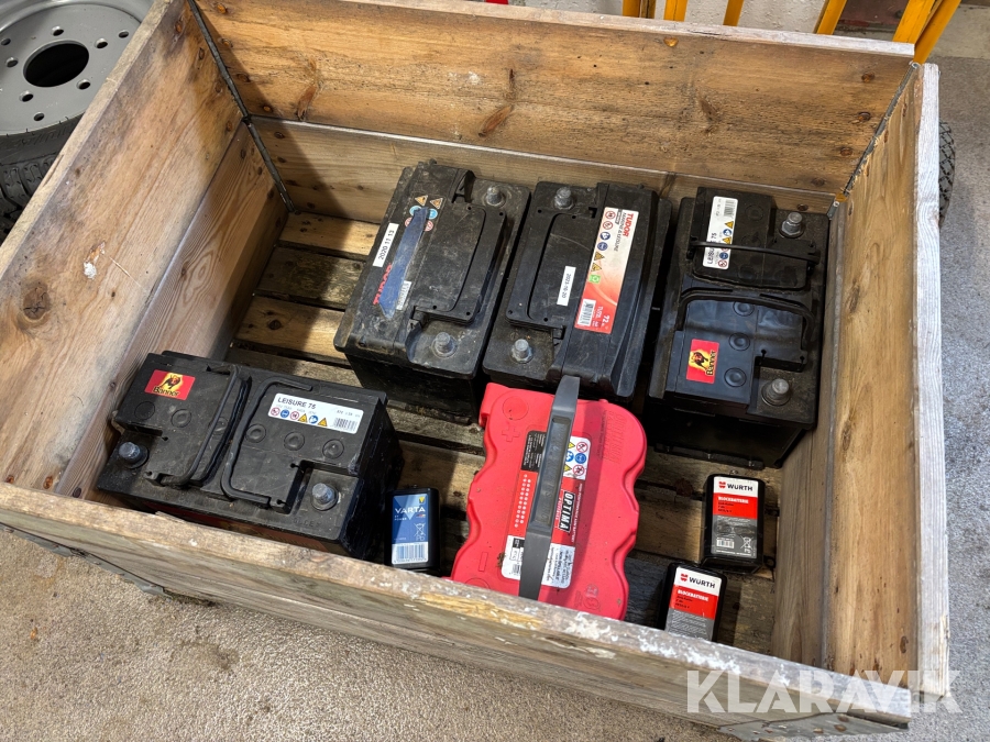 Pall med batterier - 5 st