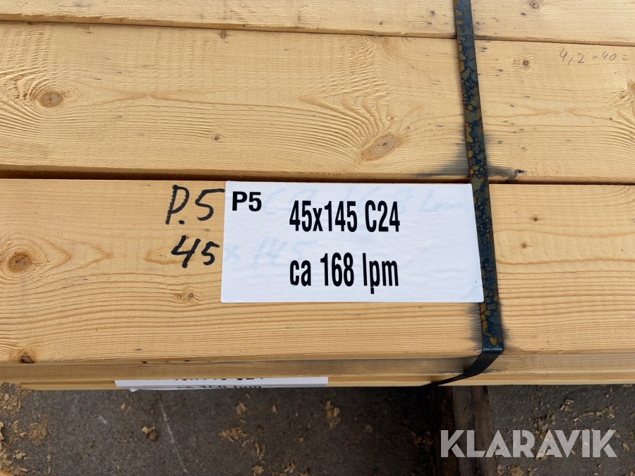Virkespaket 45x145 C24