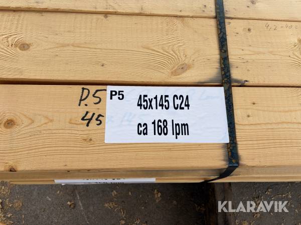 Virkespaket 45x145 C24