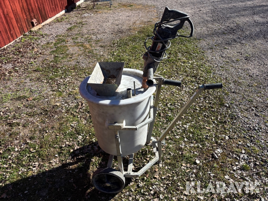 Mixervagn spackelblandare Vänga-Åke:s