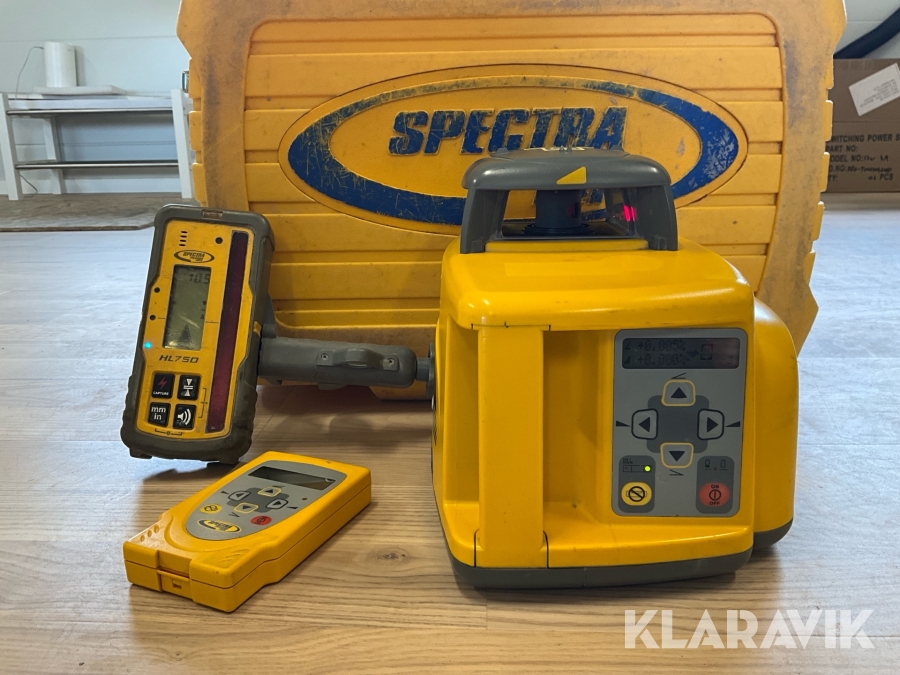 Tvåfallslaser Trimble GL522 kalibrerad