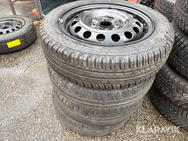 Bildäck med fälg Continental ContiEcoContact 3 - 155/65 R 14 75T 4 st