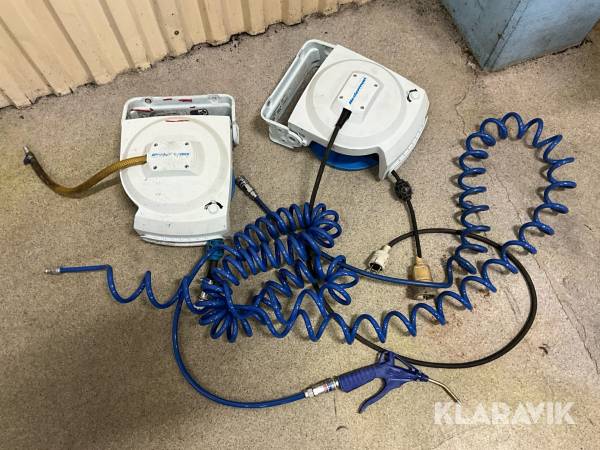 Sladd- och slangvinda Nederman 2 st