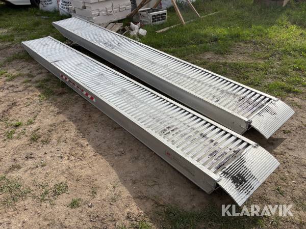 Aluminiumramper Metalmec M185/40S (7100kg kapacitet)