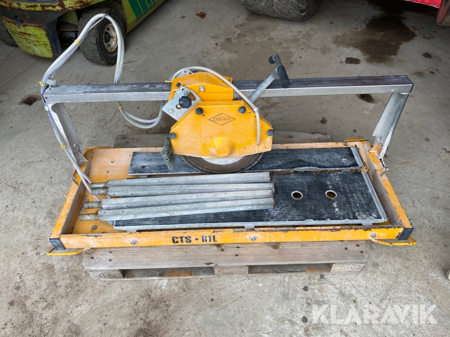 Kapbord med klinga Cedima CTS-81L