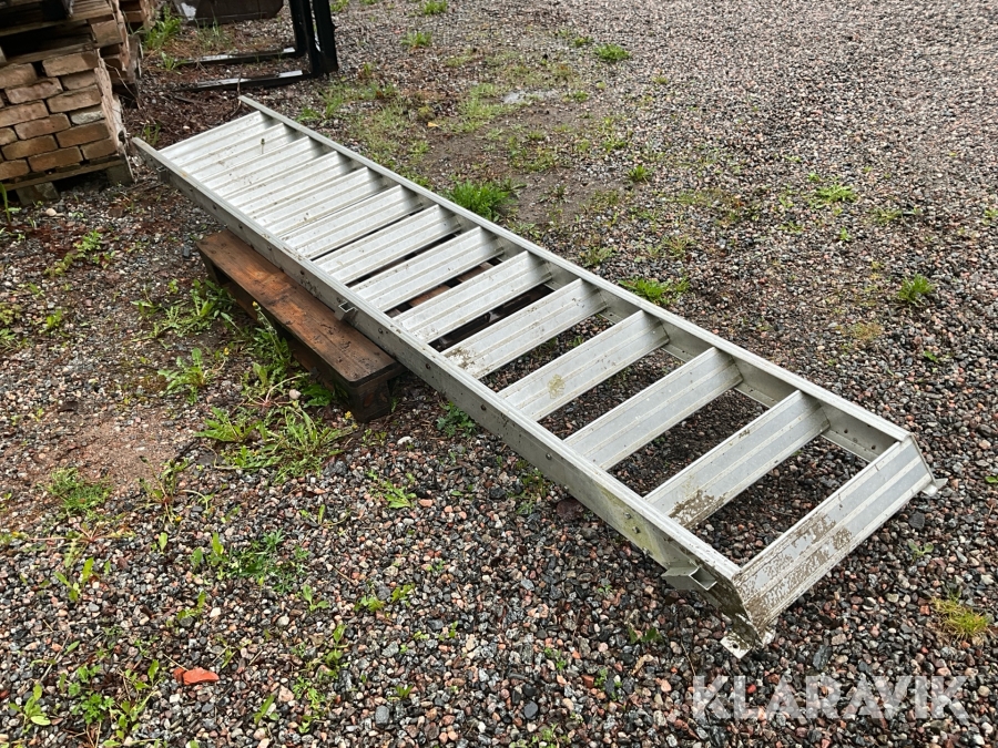Aluminiumtrapp 14steg