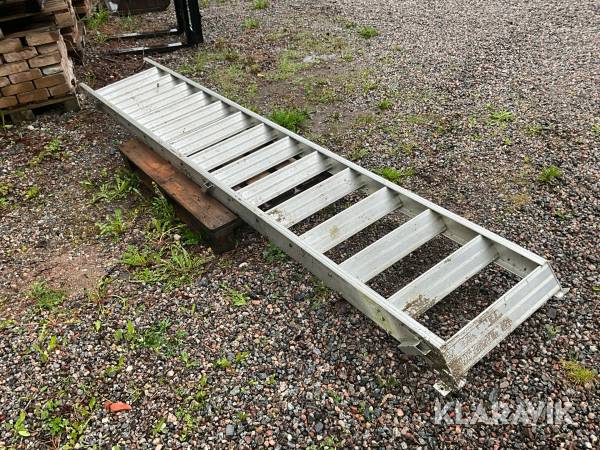 Aluminiumtrapp 14steg