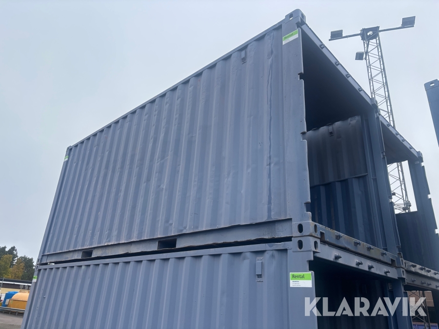 Gångtunnel container 20fot