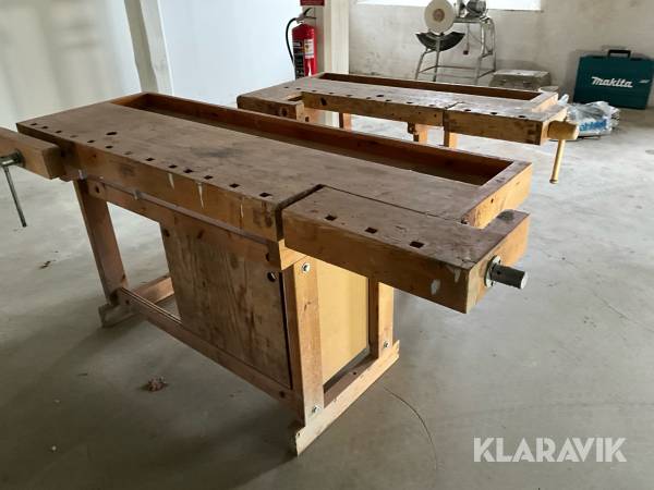 Snickarbänkar 2st