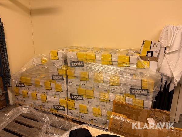 A4 papper Zoom 80g ca 70 kartonger