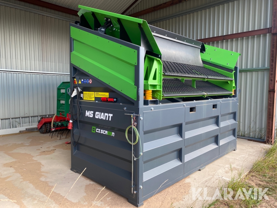 Mobilt sorteringsverk CZ screen MS 3050