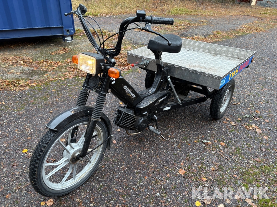 Flakmoped Tomos Quadro med backväxel