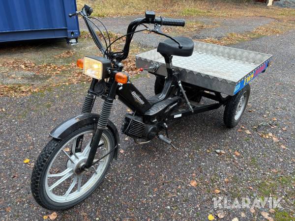 Flakmoped Tomos Quadro med backväxel