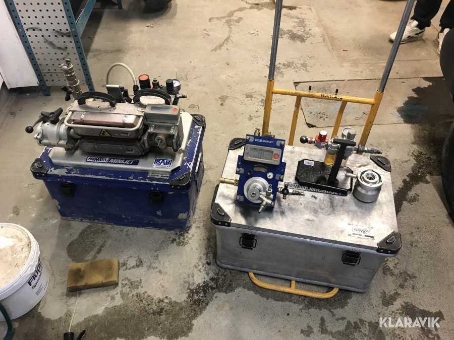 Fiberutrustning Microjet och Minijet