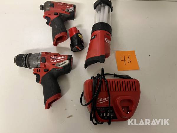 Skruvdragare och oljedämpad slagskruvdragare Milwaukee M12 FPDX,M12 FQID