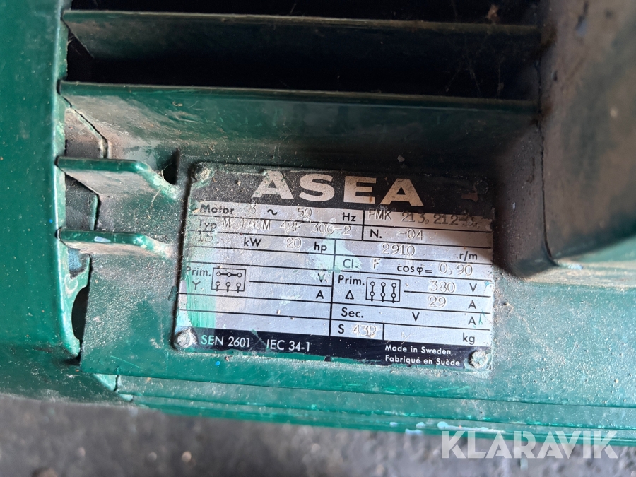 Bevattningspump Asea