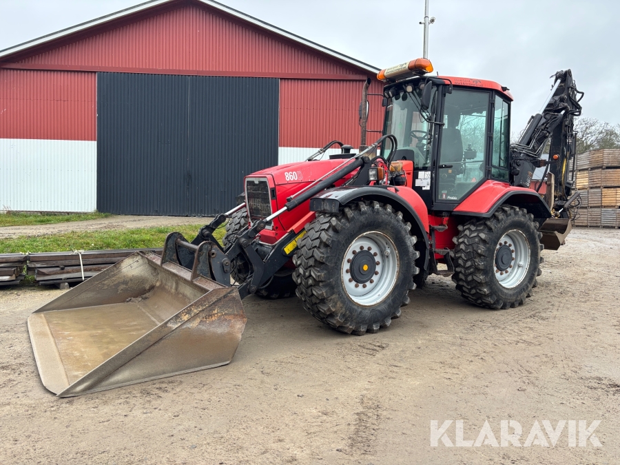 Traktorgrävare Huddig 860 D