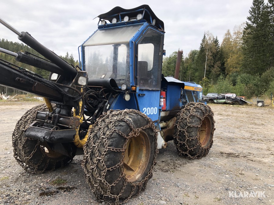 Gallringsskördare med aggregat Grangärde 
