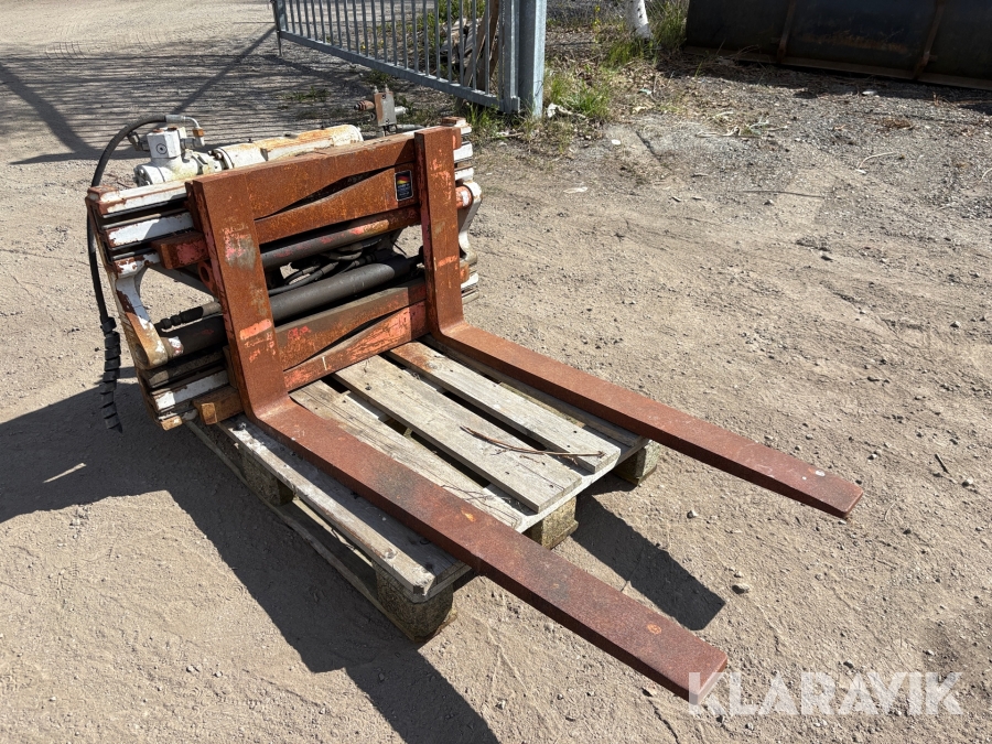 Gaffelställ med rotor/vridaggregat Wimatech Duz 15