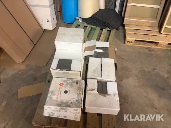 Klinker 14.7x14.7cm grå ca 7m2