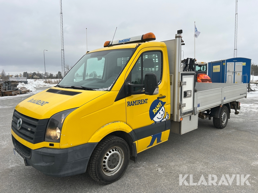 Pickup Volkswagen Crafter med Kran