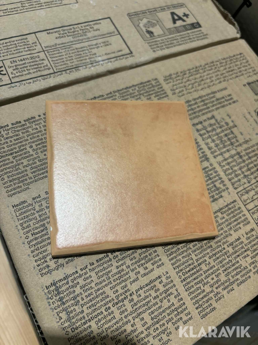 Kakel 10x10 Orange 10 m2