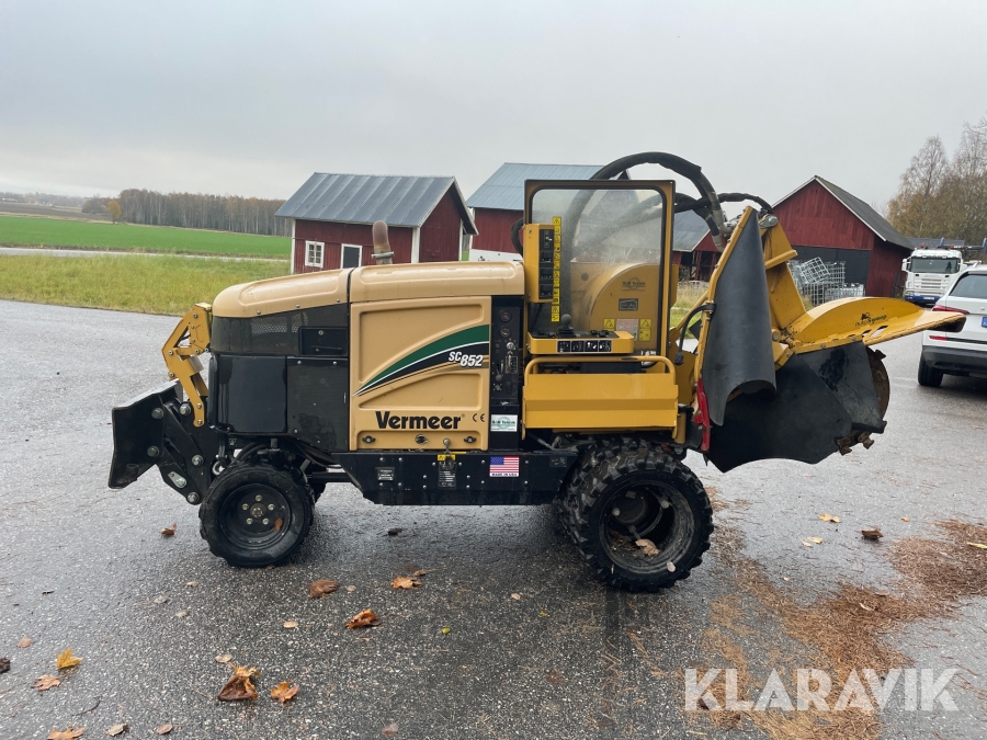 Stubbfräs Vermeer SC852, Hallsberg, Klaravik auktioner