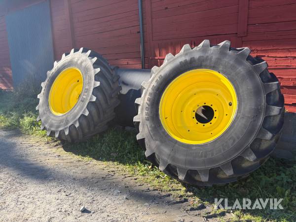 Bakhjul Michelin 650/85R38 MACH X BIB 2st