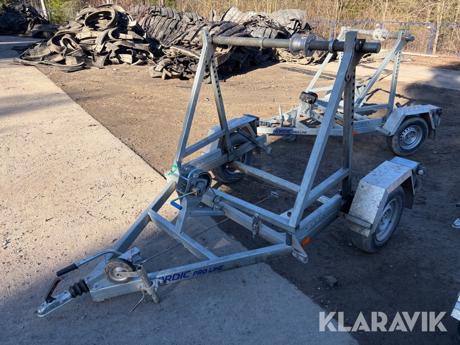 Kabelvagn Nordic Trumvagn 1350