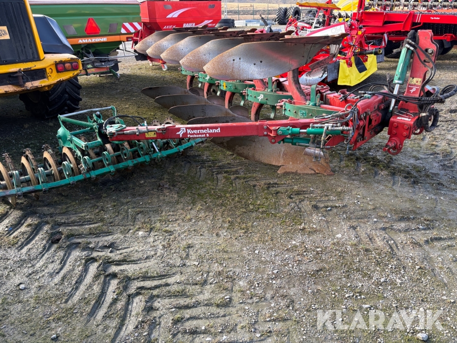 Växelplog 5-Skärig Kverneland ES 85-200-28 med packomat